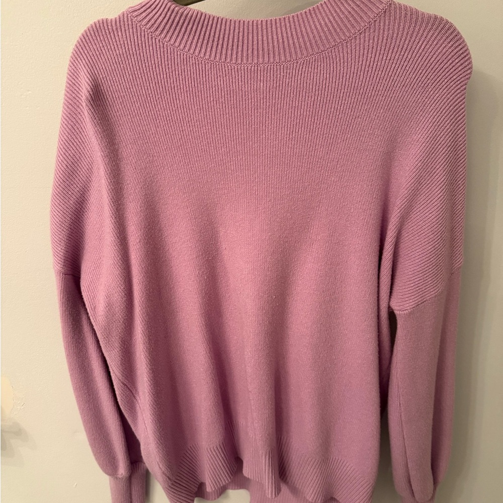 Elegant Mauve Turtleneck Sweater